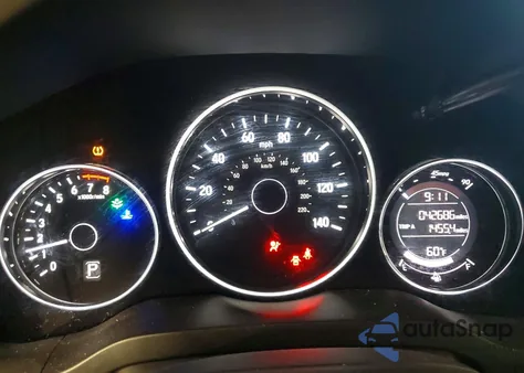 2019 Honda Hr-V Lx из США, поврежденный, VIN 3CZRU6H3XKG722839